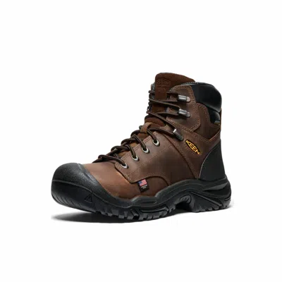 Keen Men's Mt Vernon Ii 6" Waterproof Boot In Earth/black In Multi