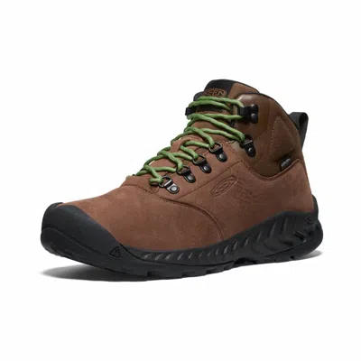 Keen Men's Nxis Explorer Mid Wp Boot In Bison/campsite In Brown
