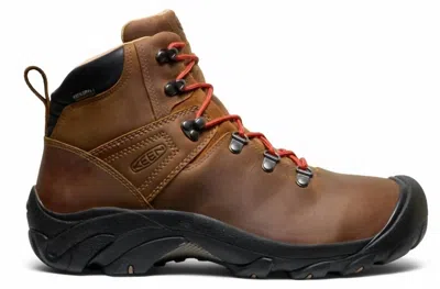 Keen Men's Pyrenees Waterproof Hiking Boots In Syrup In Brown