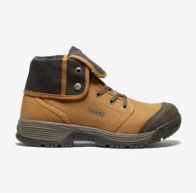 Keen Men's Roswell Mid Soft Toe Work Boots In Brown