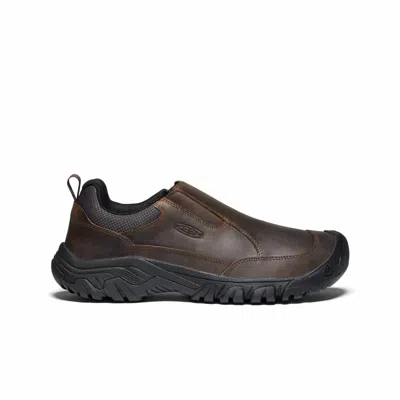 Keen Men's Targhee Iii Slip-on Shoes In Dark Earth/mulch