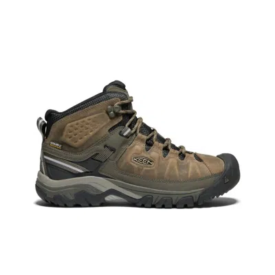 Keen Men's Targhee Iii Waterproof Mid Boot In Bungee Cord/black In Multi
