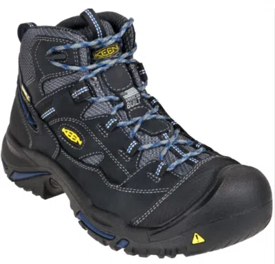 Keen Men's Utility Work Boots In Black