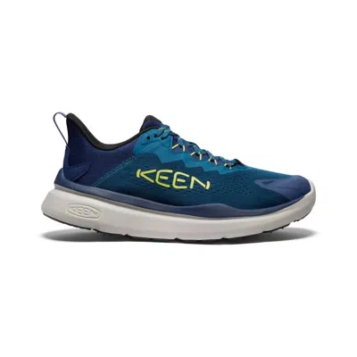 Keen Men's Wk450 Walking Shoes In Legion Blue/evening Primrose