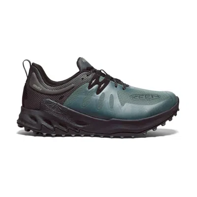 Keen Men's Zionic Wp Shoes In Dark Forest/black