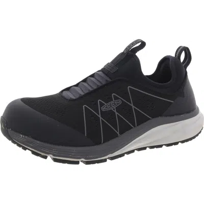 Keen Mens Comfort Insole Nubuck Work And Safety Shoes In Multi