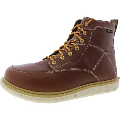 Keen Mens Slip Resistant Work & Safety Boots In Multi