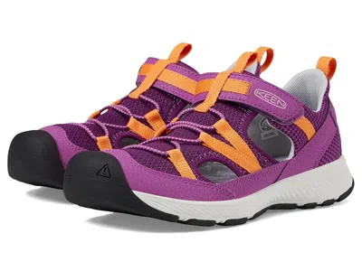 Keen Motozoa Sandal (little Kid/big Kid) Girl's Shoes Willowherb/tangerine : 6 Big Kid M, Synthetic