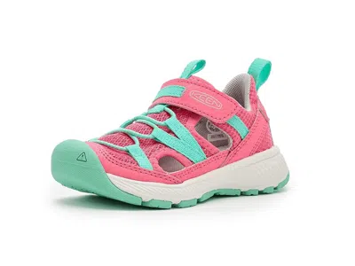 Keen Motozoa Sandal (toddler/little Kid) Kid's Shoes Pink Lemonade/cabbage : 9 Toddler M, Textile