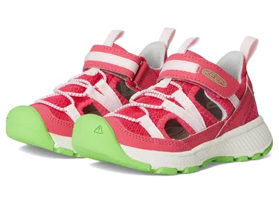 Keen Motozoa Sandal (toddler/little Kid) Kid's Shoes Raspberry/pink-a-boo : 11 Little Kid M, Textile