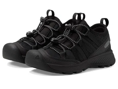 Keen Motozoa Sneaker (toddler/little Kid) Kid's Shoes Black/black : 8 Toddler M, Textile