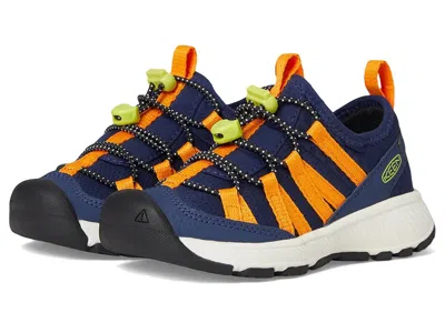 Keen Motozoa Sneaker (toddler/little Kid) Kid's Shoes Naval Academy/bright Marigold : 13 Little Kid M, Te