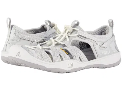 Keen Moxie Sandal (little Kid/big Kid) Kid's Shoes Silver : 1 Little Kid M, Rubber/textile