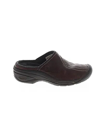 Pre-owned Keen Mule/clog In Brown