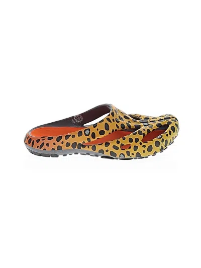 Pre-owned Keen Mule/clog In Orange