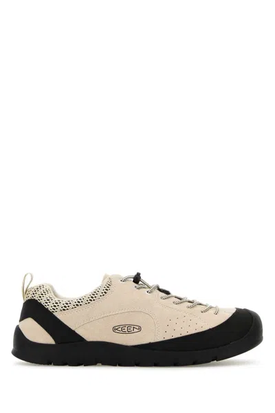 Keen Multicolor Suede And Fabric Jasper Rocks Sneakers In Neutral