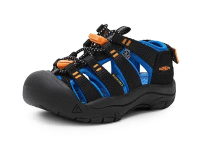 Keen Newport Boundless Sandal (toddler/little Kid/big Kid) Kid's Shoes Black/precious Blue : 3 Little Kid In Multi