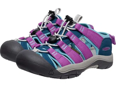Keen Newport Boundless Sandal (toddler/little Kid/big Kid) Kid's Shoes Legion Blue/willowherb : 3 Little 