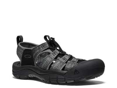 Keen Newport H2 Fisherman Sandal In Black