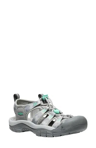 Keen Newport H2 Hybrid Sandal In Gray