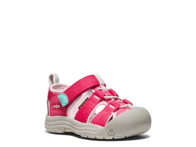 Keen Newport H2 (toddler) Kids Shoes Raspberry/pink-a-boo : 5 Big Kid M, Synthetic/textile In Multi