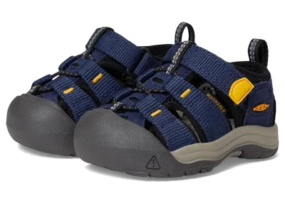 Keen Newport H2 (toddler) Kids Shoes Naval Academy/ Yellow : 7 Big Kid M, Synthetic/textile