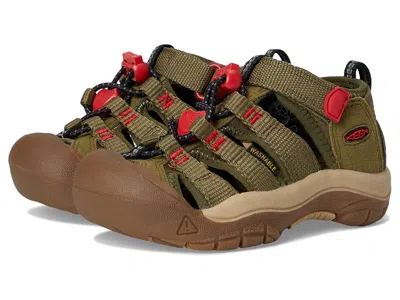 Keen Newport H2 (toddler/little Kid) Kids Shoes Martini Olive/aura Orange : 8 Toddler M, Synthetic