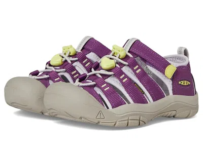 Keen Newport H2 (toddler/little Kid/big Kid) Kids Shoes Charisma/daiquiri Green : 4 Big Kid M, Synthetic In Purple
