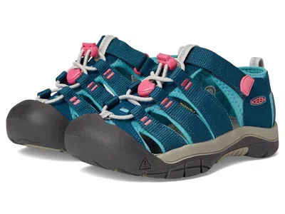 Keen Newport H2 (toddler/little Kid/big Kid) Kids Shoes Legion Blue/hot Pink : 6 Big Kid M, Synthetic
