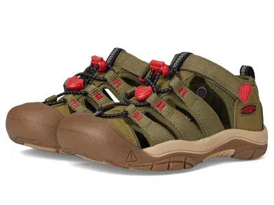 Keen Newport H2 (toddler/little Kid/big Kid) Kids Shoes Martini Olive/aura Orange : 7 Big Kid M, Syntheti