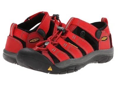 Keen Newport H2 (toddler/little Kid/big Kid) Kids Shoes Ribbon Red/gargoyle : 7 Big Kid M, Synthetic
