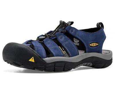 Keen Newport Men's Shoes Naval Academy: 8.5 D - Medium In Blue