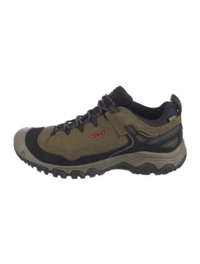 Pre-owned Keen Nubuck Athletic Sneakers In Green