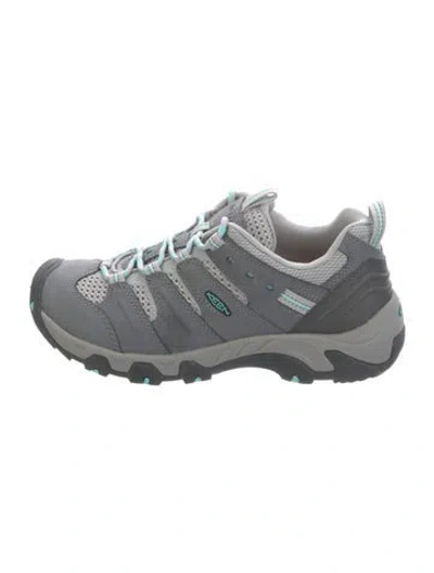 Pre-owned Keen Nubuck Athletic Sneakers In Silver