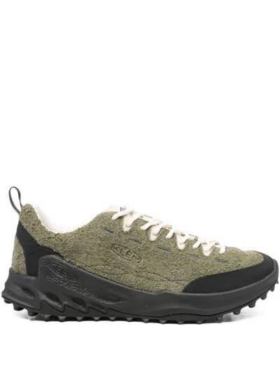 KEEN OLIVE LACE UP SNEAKERS