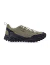 Keen Olive Lace Up Sneakers In Multi