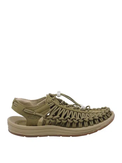 Keen Olive Uneek Sneakers In Green