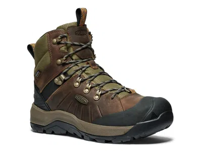 Keen Revel Iv Mid Polar Waterproof Snow Boot In Burgundy