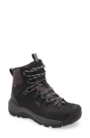 Keen Revel Mid Polar Waterproof Hiking Boot In Black/harbor Gray