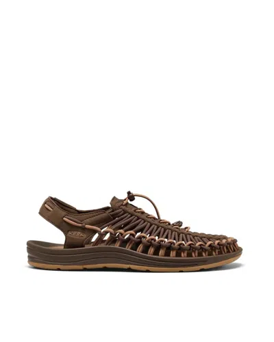 Keen Sandalo Uneek Uomo Dark Earth Chipmunk In Brown