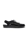Keen Uneek Slingback Sandal In Black/black