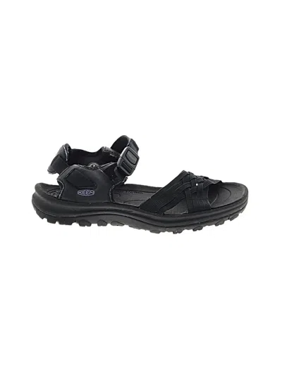 Pre-owned Keen Sandals In Black