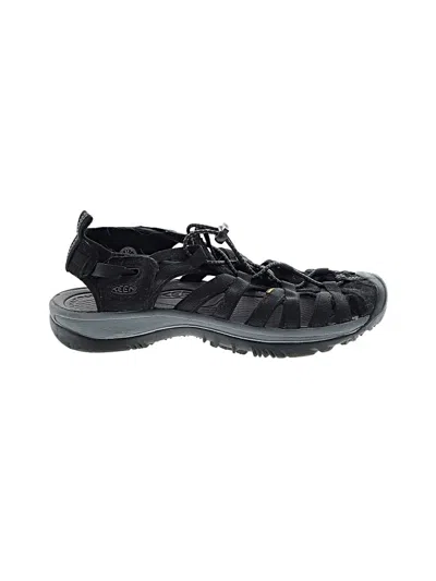 Pre-owned Keen Sandals In Black