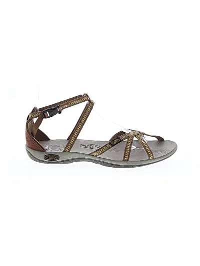Pre-owned Keen Sandals In Green