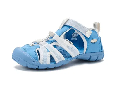 Keen Seacamp Ii Cnx (little Kid/big Kid) Kids Shoes Azure Blue/star White : 3 Little Kid M