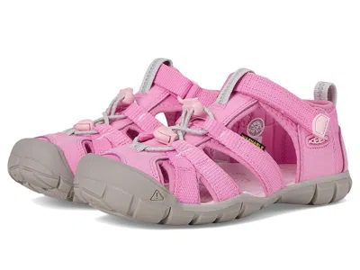 Keen Seacamp Ii Cnx (little Kid/big Kid) Kids Shoes Moonlite Mauve/pink-a-boo : 7 Big Kid M, Textile