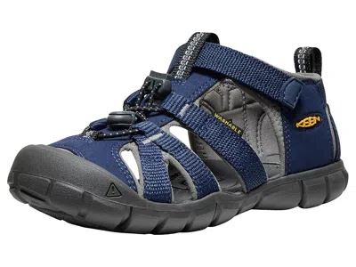 Keen Seacamp Ii Cnx (little Kid/big Kid) Kids Shoes Naval Academy/drizzle: 3 Little Kid M In Blue