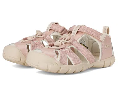 Keen Seacamp Ii Cnx (little Kid/big Kid) Kids Shoes Pink Gold : 4 Big Kid M, Textile