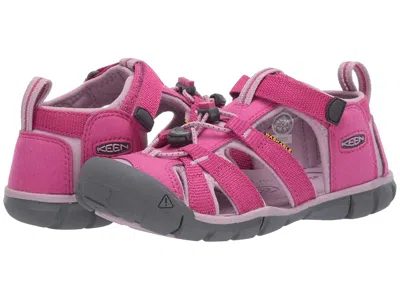 Keen Seacamp Ii Cnx (toddler/little Kid/big Kid) Kids Shoes Very Berry/dawn Pink : 7 Big Kid M, Rubber/te