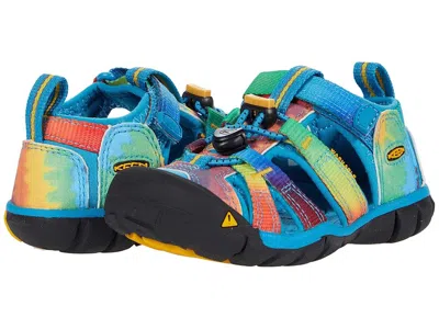 Keen Seacamp Ii Cnx (toddler/little Kid/big Kid) Kids Shoes Vivid Blue/original Tie-dye : 7 Big Kid M, Ru